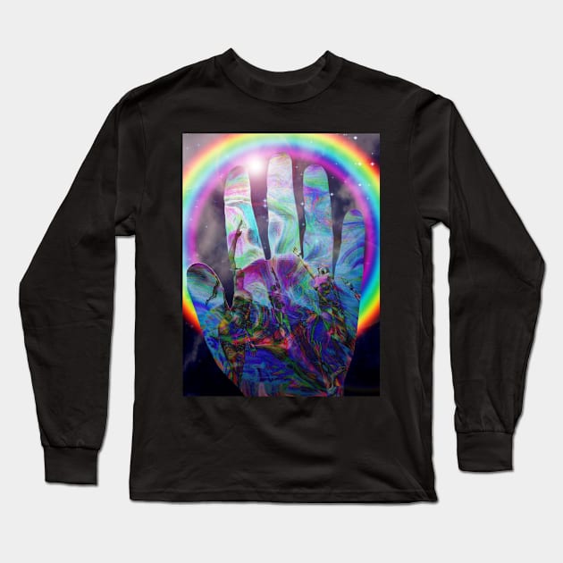 Ascending people Long Sleeve T-Shirt by rolffimages